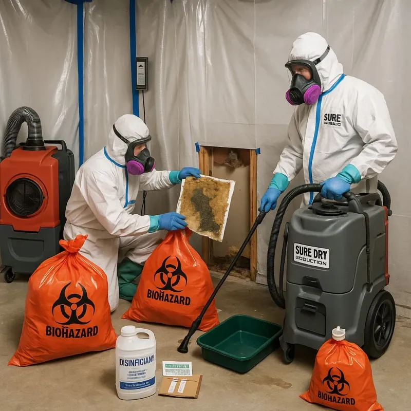 Contaminated Water Handling Protocols process in Brevard, NC