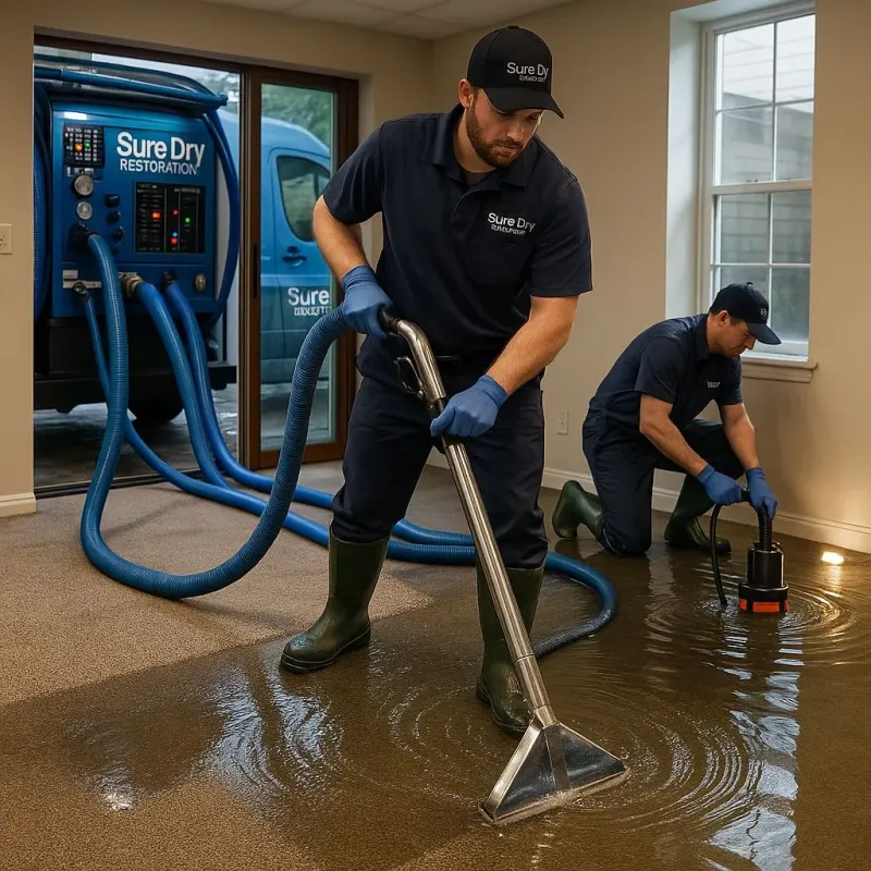 Water Extraction and Removal process in Brevard, NC